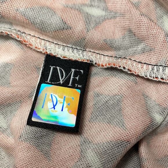 DIANE VON FURSTENBERG Keesa Silk Jersey Cowl Neck Sleeveless Fau Wrap Dress - Picture 10 of 10